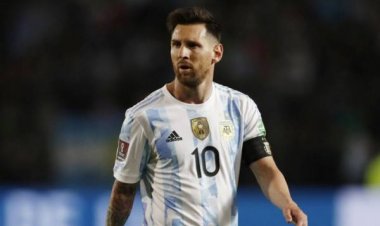 Messi comemora classificação da Argentina para a Copa do Catar